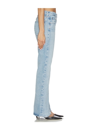 AGOLDE Kick Boot Jeans in Blue. Size 23. Also in 25, 26, 27, 28, 31, 32, 33, 34.