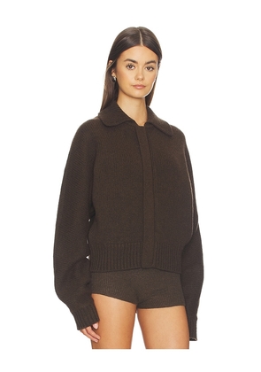 Entire Studios Marla Bomber in Brown. Size M/L. Also in XL/XXL.