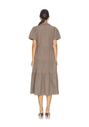 Brochu Walker Havana Dress in Taupe. Size L. Also in S.