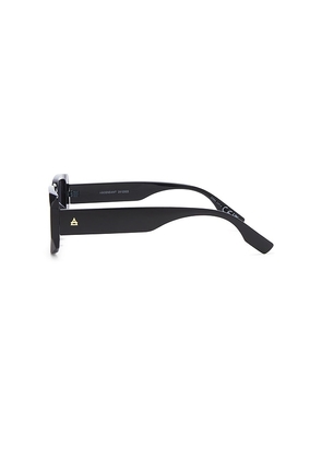 AIRE Ascendant Sunglasses in Black.