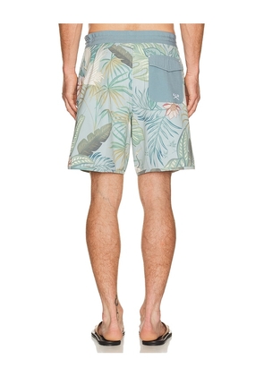 Dark Seas Sennit Boardshort in Green. Size 30. Also in 32, 34, 36.
