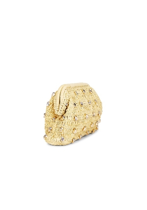 BTB Los Angeles Galia Clutch in Neutral.