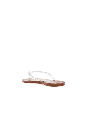 BLACK SUEDE STUDIO Crystal Flip Flop in Brown. Size 35/36. Also in 40.