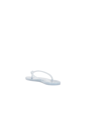 BLACK SUEDE STUDIO Crystal Flip Flop in Baby Blue. Size 35/36. Also in 39, 40.