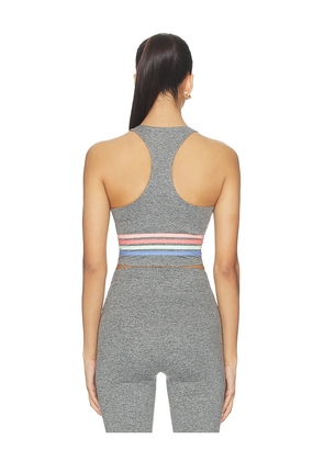 BEACH RIOT Yara Tank Top in Grey. Size L. Also in XS, S, M, XL.