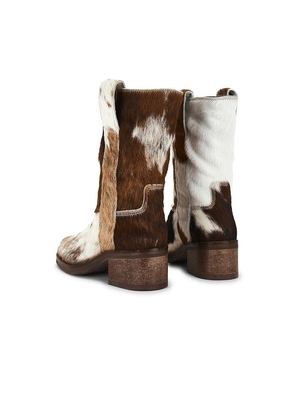 ALLSAINTS Terri Boot in Brown. Size 10. Also in 6, 7, 8, 9.