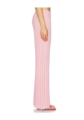 DEVON WINDSOR Gavi Pant in Pink. Size L. Also in XS, S, M, XL.