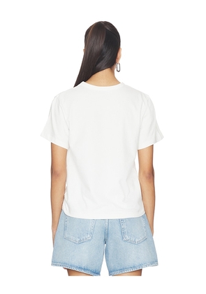 Artless Reese Tee in White. Size L. Also in XS, M.