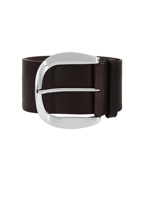 Aniye By Aly Belt in Chocolate. Size L. Also in S, M.