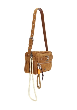 Aniye By Medium Santa Bag in Beige.