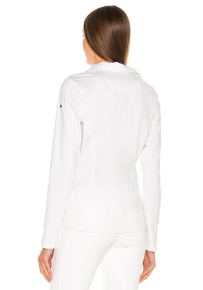 Goldbergh Serena Ski Pully in White. Size M. Also in XS, S, L.