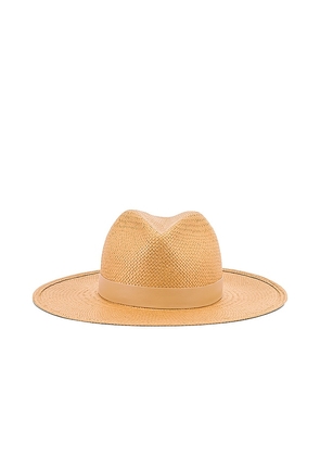 Janessa Leone Simone Hat in Neutral. Size M. Also in S, L.