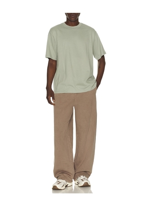 Beyond Yoga SoftKnit Cotton Tee in Green. Size L. Also in S, M, XXL/2X.