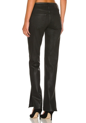 GRLFRND Hailey Low Rise Slim Boot in Black. Size 32. Also in 31.