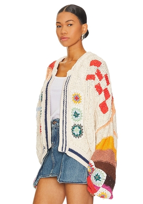Free People Clear Skies Cardi in Cream. Size S. Also in M, L, XS, XL.