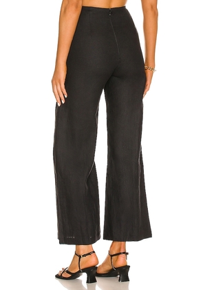FAITHFULL Ottavio Pants in Black. Size XL. Also in L.
