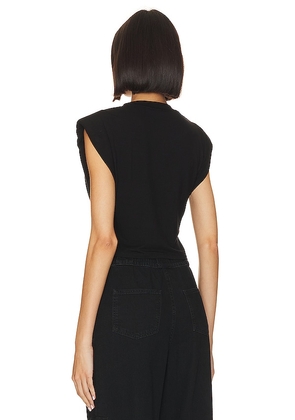SIMKHAI Estelle Top in Black. Size M. Also in XS, S, L, XL.