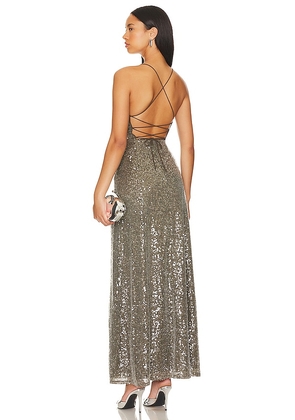 House of Harlow 1960 x REVOLVE Krista Gown in Grey. Size S. Also in M.