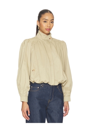 ASTR the Label Estero Jacket in Brown. Size L. Also in M, S.