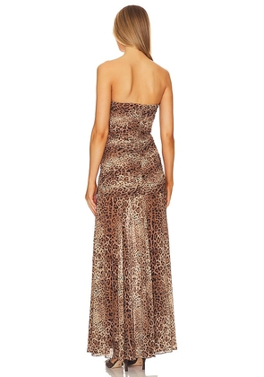 House of Harlow 1960 x REVOLVE Imani Maxi Dress in Brown. Size M. Also in L.