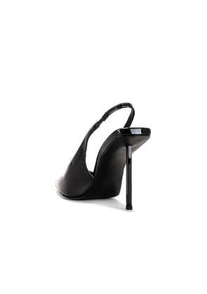 FEMME LA G63 Slingback Pump in Black. Size 11. Also in 10, 5, 5.5, 6, 6.5, 7, 7.5, 8, 8.5, 9, 9.5.