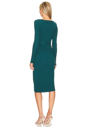 House of Harlow 1960 x REVOLVE Aaron Knit Dress in Teal. Size XL. Also in S.
