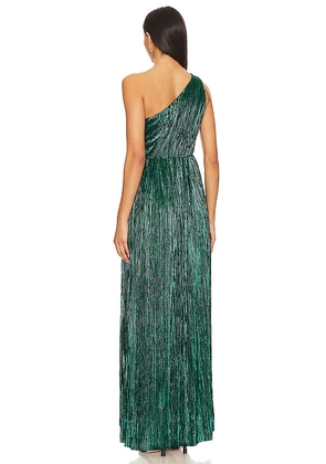 House of Harlow 1960 x REVOLVE Claire Pleated Gown in Green. Size M. Also in S, XS, XXS.