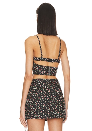 For Love & Lemons Camille Top in Black. Size M. Also in S.