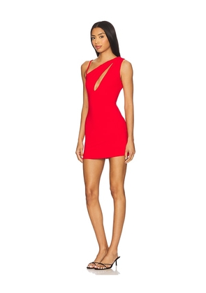 h:ours Safia Mini Dress in Red. Size S. Also in XS.