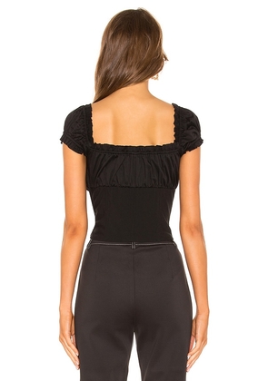 I.AM.GIA Naomi Top in Black. Size XL. Also in XS, L.