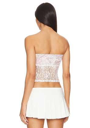 I.AM.GIA Santi Top in White,Rose. Size M. Also in XS, L, XL.