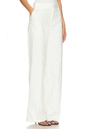 Good American Good Skate Trouser in White. Size 22. Also in 8, 20.