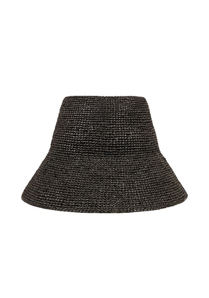 Janessa Leone Felix Bucket Hat in Black. Size M. Also in S.