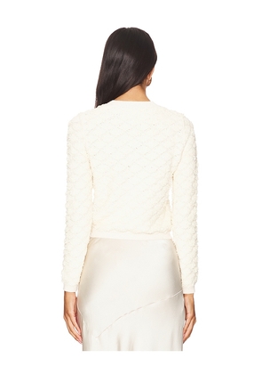 HEARTLOOM Kiel Cardigan in Ivory. Size M. Also in L, XL.