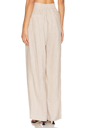 FAITHFULL Duomo Pant in Beige. Size M. Also in XS, S, L, XL.