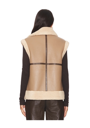 HEARTLOOM Sol Vest in Tan. Size M. Also in XS, S, L, XL.
