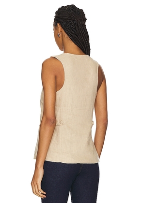 Free People Millie Vest in Cream. Size XL. Also in L.