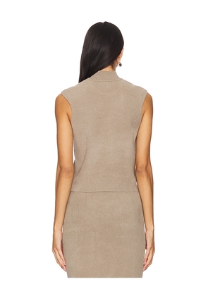 House of Harlow 1960 x REVOLVE Lexley Sleeveless Sweater in Brown. Size S. Also in M.