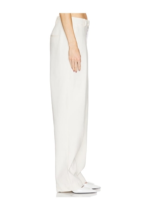 Helsa The Barrel Pant in White. Size S. Also in XS, M.