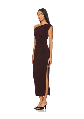 HEARTLOOM Jordie Dress in Burgundy. Size M. Also in S.