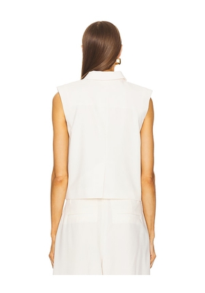 HERSKIND Brian Vest in White. Size 34. Also in 32.