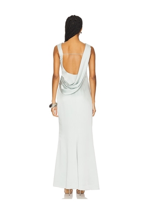 SIMKHAI Tommy Gown in Baby Blue. Size 2. Also in 0, 4, 6.