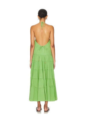 Free People x free-est Somewhere Sunny Maxi Dress in Green. Size XL. Also in L.