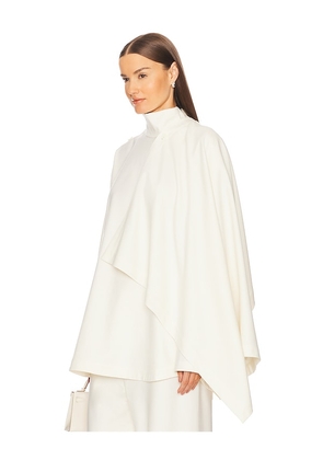 Helsa The Detachable Scarf Top in Cream. Size M. Also in S.