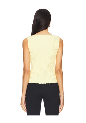 Free People Tilly Vest in Yellow. Size M. Also in L, S, XL, XS.
