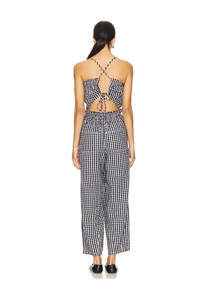 Free People Retro Heatwave Gingham One Piece in Black. Size S. Also in XS, L, XL.