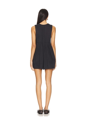 Free People Webster Romper in Black. Size M. Also in L.