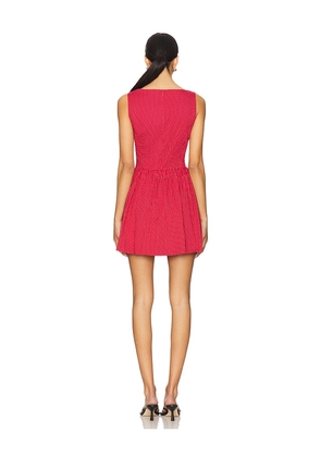 Frankies Bikinis Charlotte Dress in Red. Size M. Also in XXS, L, XL.