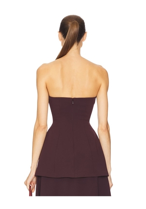 Helsa The Heavy Crepe Tunic Top in Purple. Size M. Also in XS, S, L.