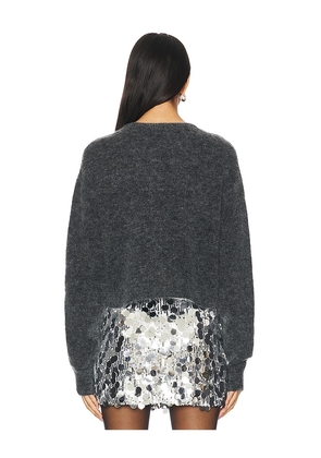 Gestuz Debbie Short Cardigan in Grey. Size M. Also in L.